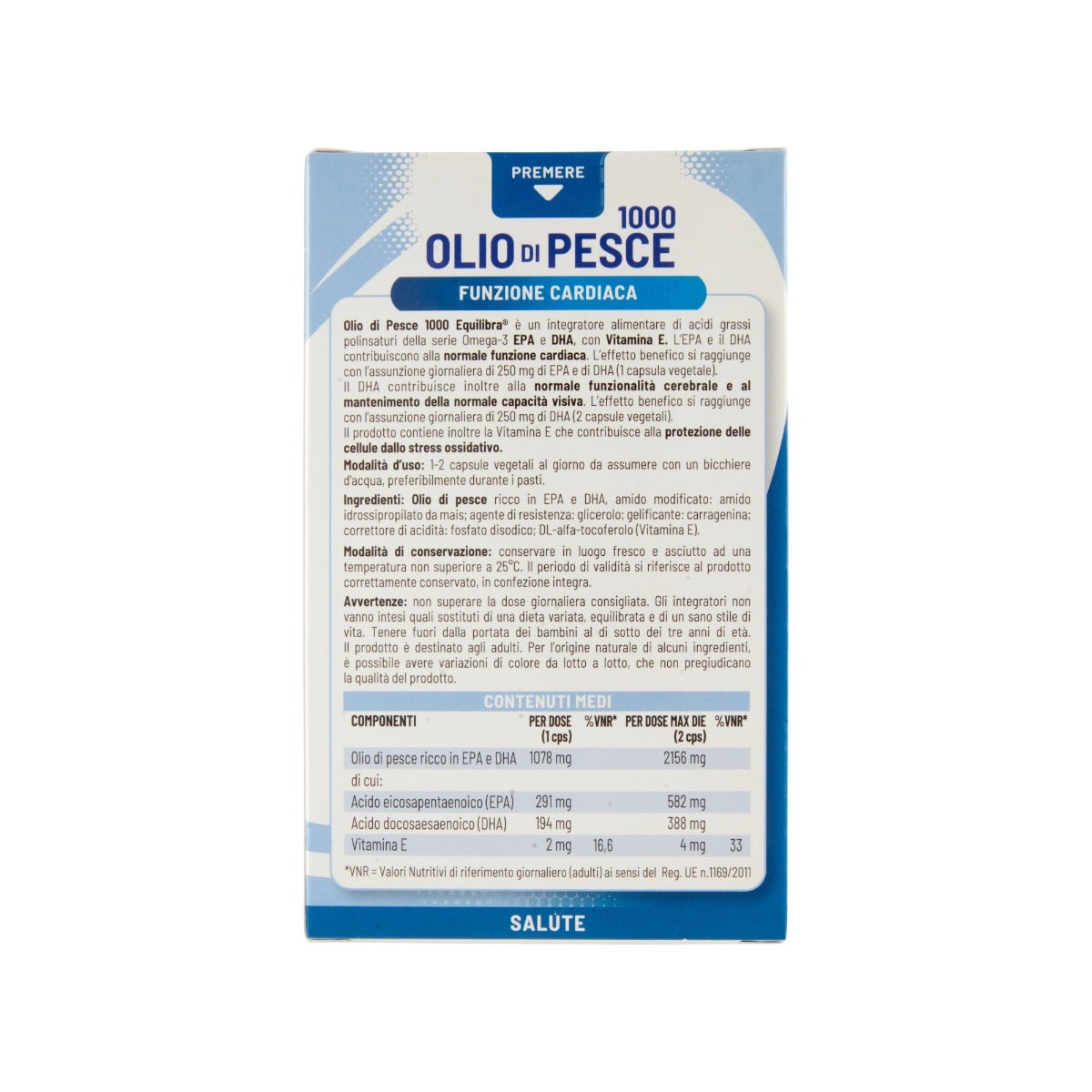 Equilibra Olio Di Pesce 1000 60 Capsule-2