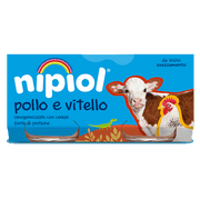 Nipiol Omogeneizzato Vitello/Pollo 2x80g 4Mesi+-2