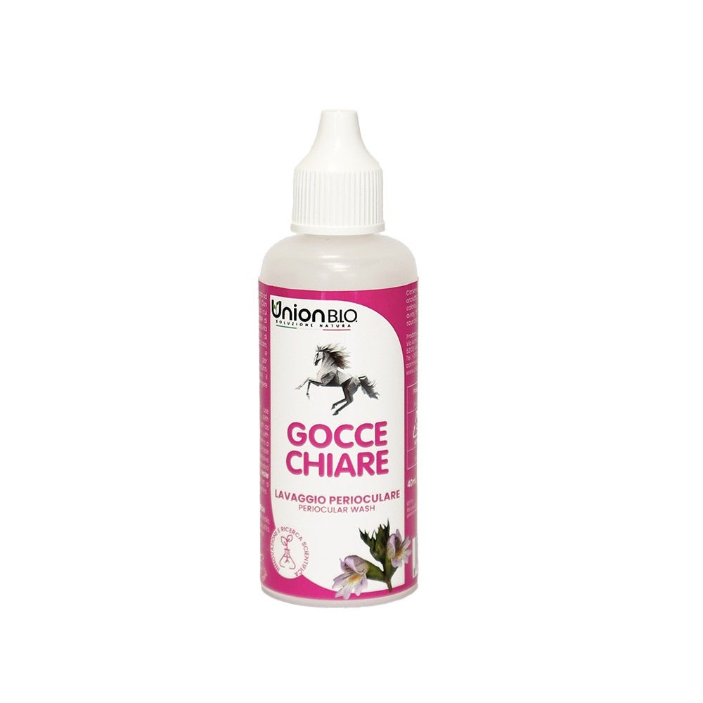 Union Bio Gocce Chiare Detergente Per Occhi Equini 40ml-2