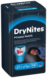 Huggies Drynites Boy Pyjama Pants 17-30kg 4-7 Anni 10 Pezzi-2