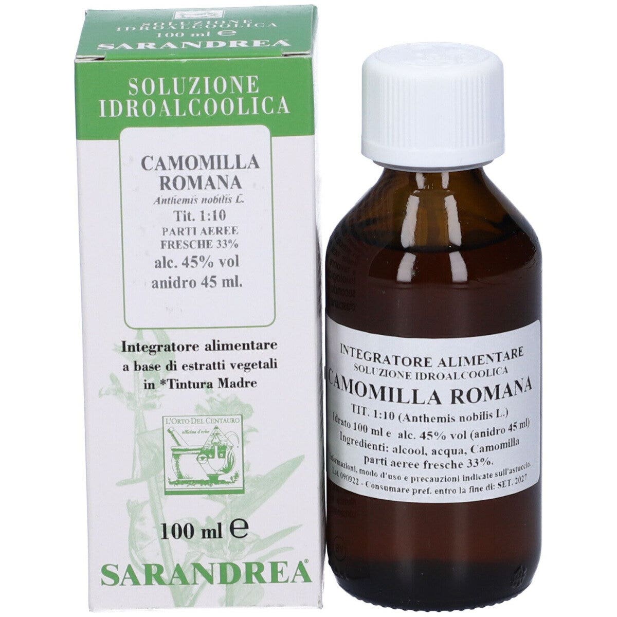 Sarandrea Camomilla Romana Tintura Madre 100ml-1