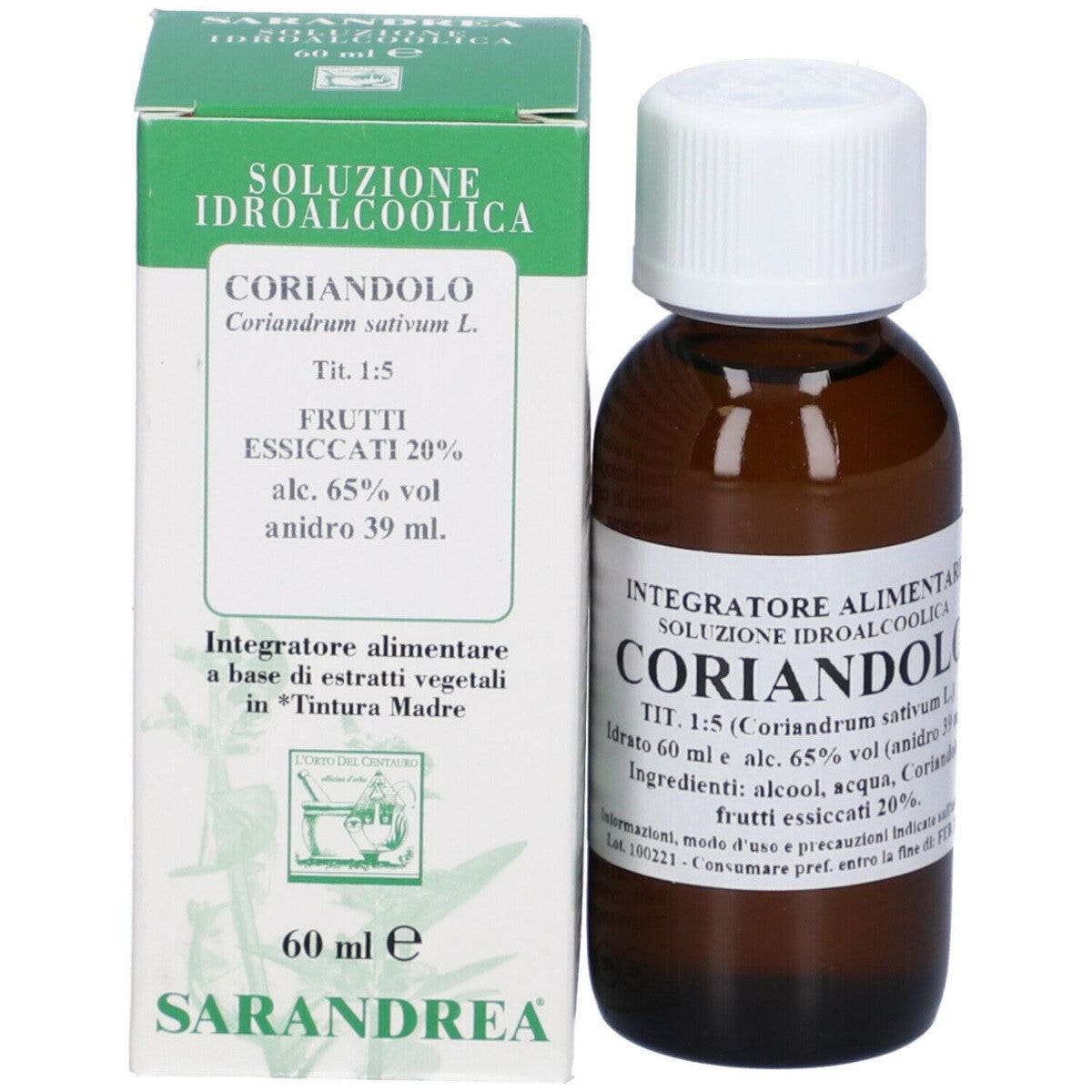 Sarandrea Coriandolo Tintura Madre 60ml-1