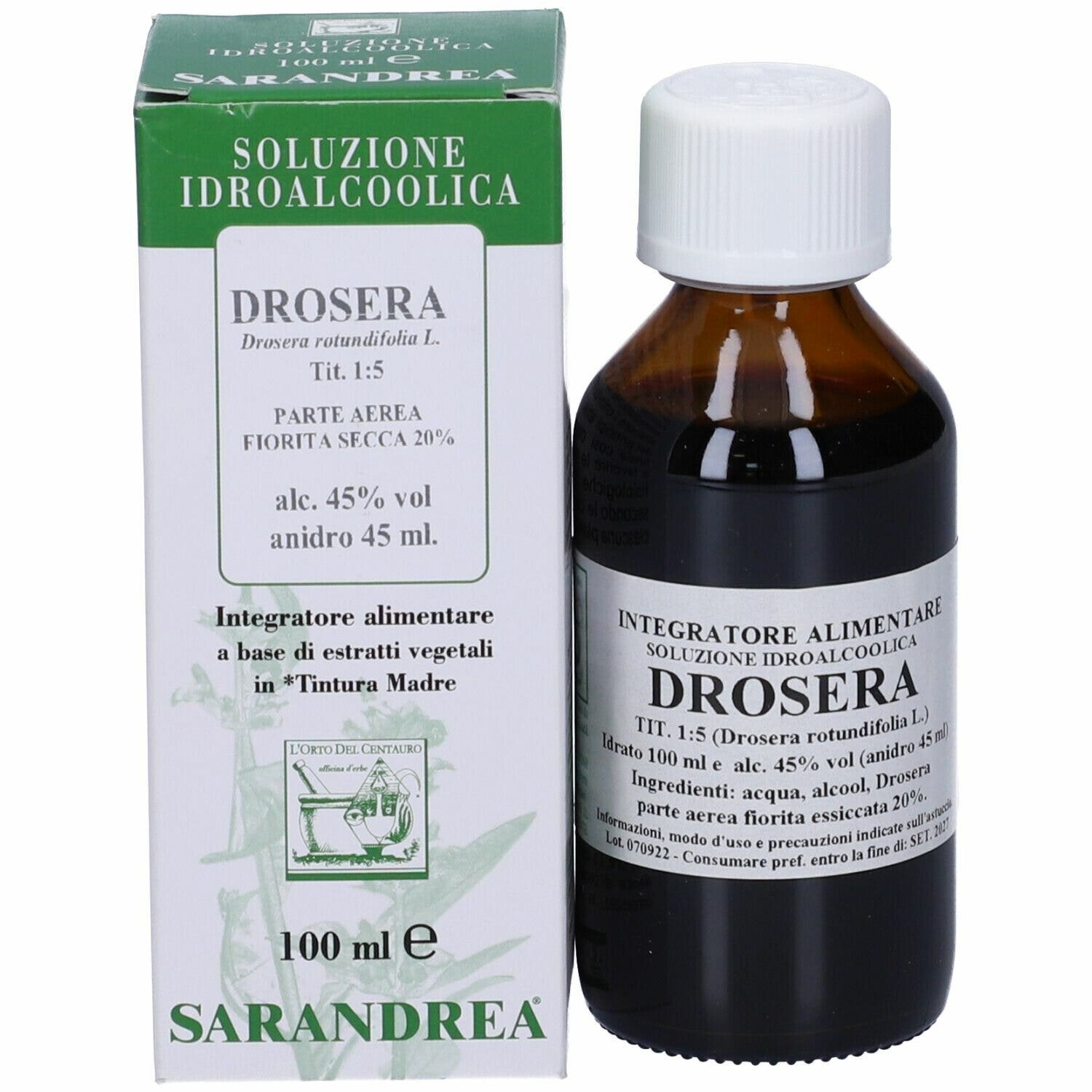 Sarandrea Drosera Tintura Madre 100ml-2