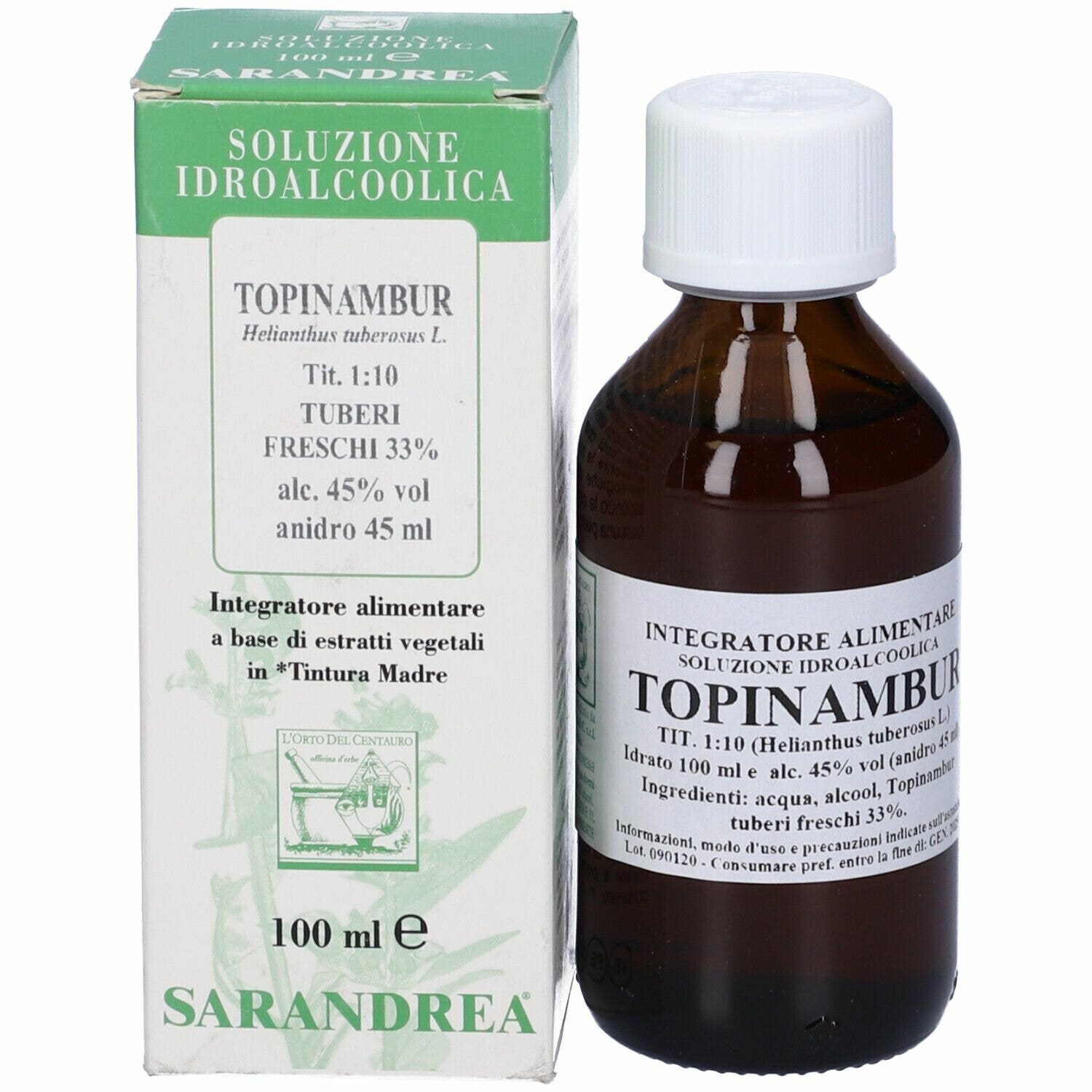 Sarandrea Topinambur Soluzione Idroalcolica 100ml-1