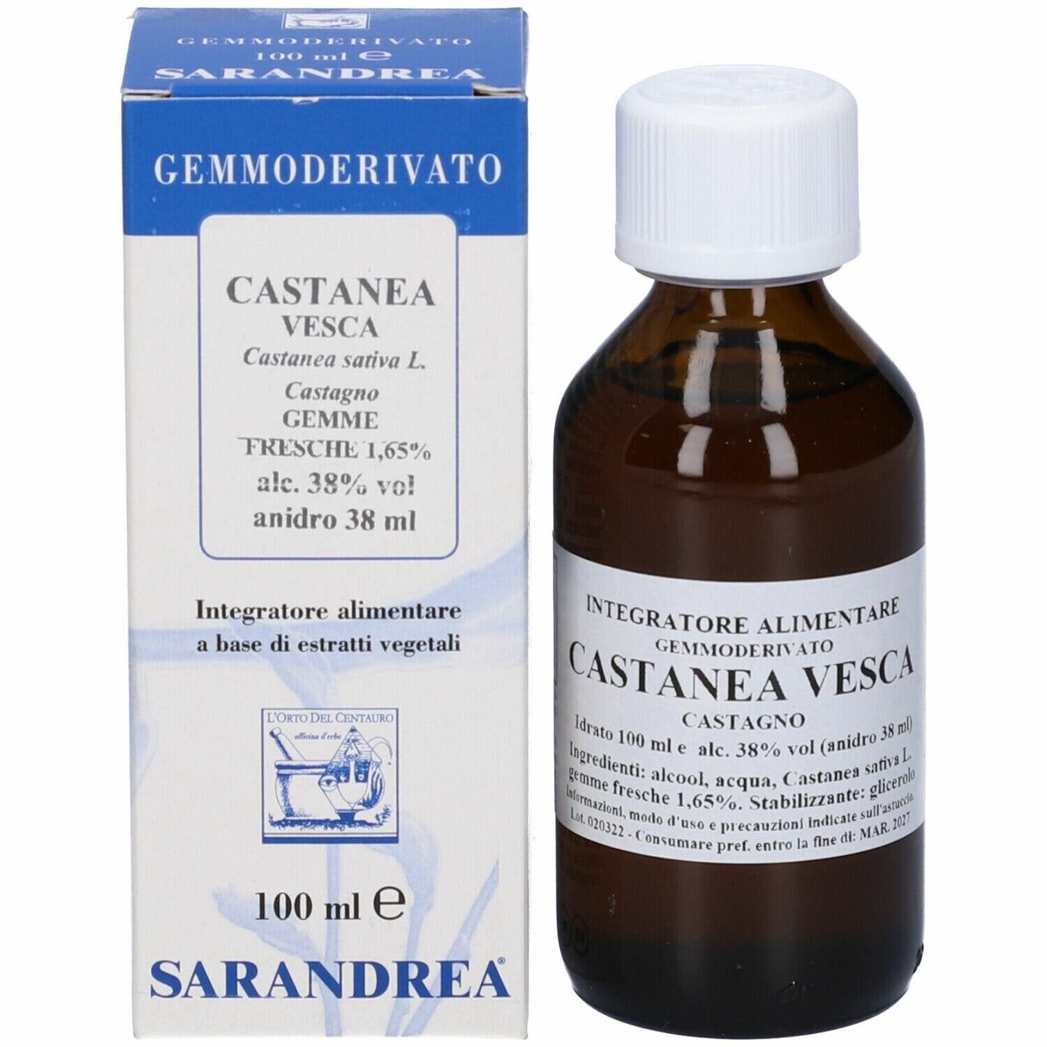 Castanea Vesca Tintura Madre 100ml-2