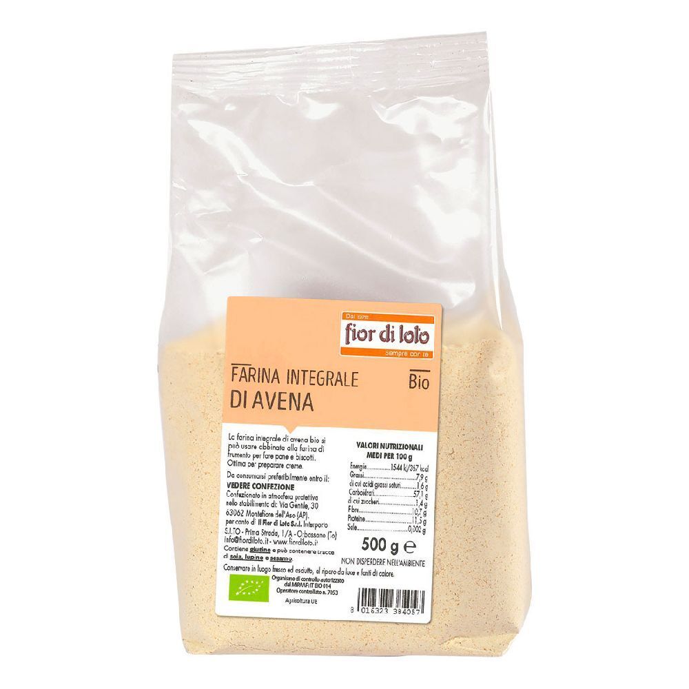 Biofibre+  Farina Integrale  Avena 500g