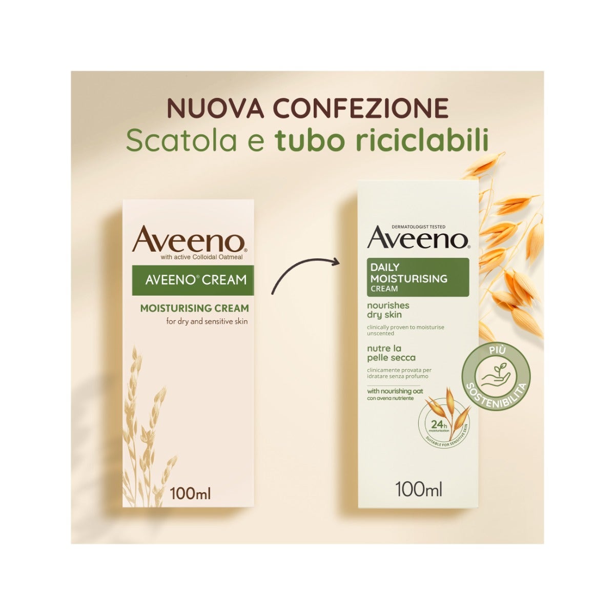 Aveeno Daily Moisturising Crema Idratante 100 ml-17