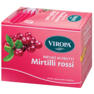 Viropa Infuso Ai Frutti Mirtilli Rossi 15 Filtri-3