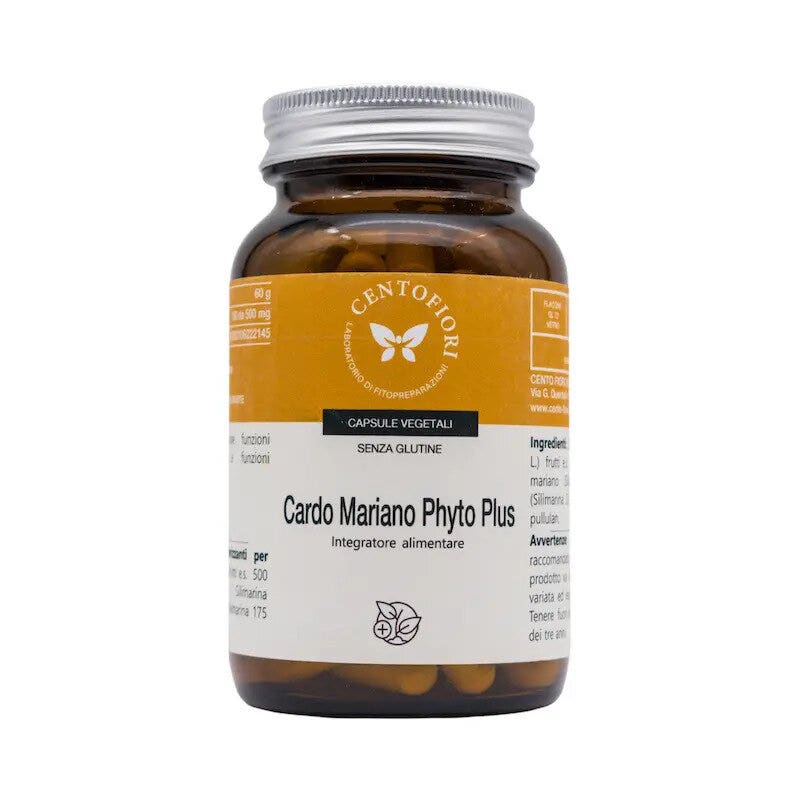 Cento Fiori Cardo Mariano Plus 100 Capsule Vegetali-1