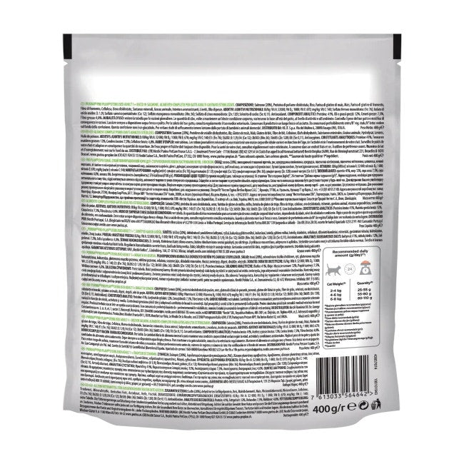 Purina Pro Plan Sterilised Gatto Crocchette Salmone Sacco 400g-6