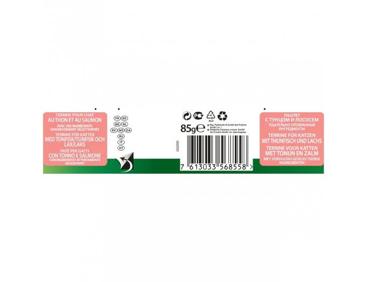 Purina Pro Plan Sterilised Gatto Patè Salmone E Tonno Lattina 85g-3