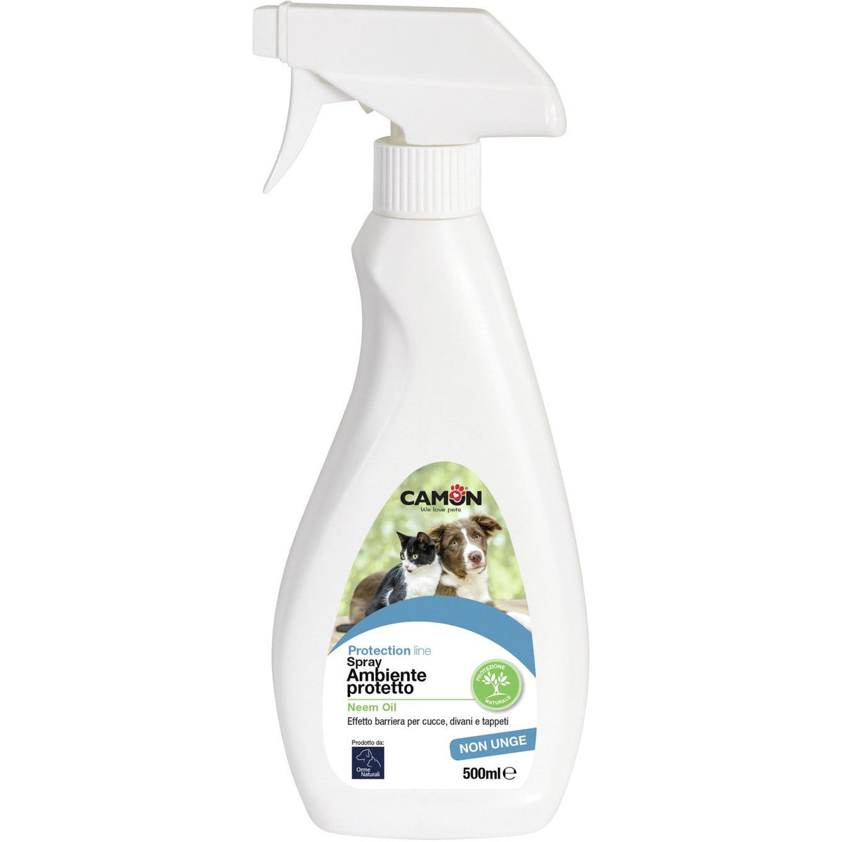 Camon Protection Spray Ambiente Antiparassitario Olio Di Neem Cane/Gatto 500ml  - 2