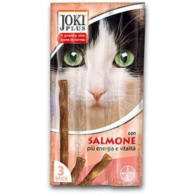 Joki Plus Bastoncino Con Salmone Gatti Adulti 3x5g-2