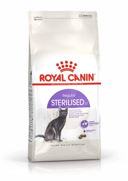 Royal Canin Feline Regular Sterilised 37 Crocchette Per Gatti Sacco 2kg-2