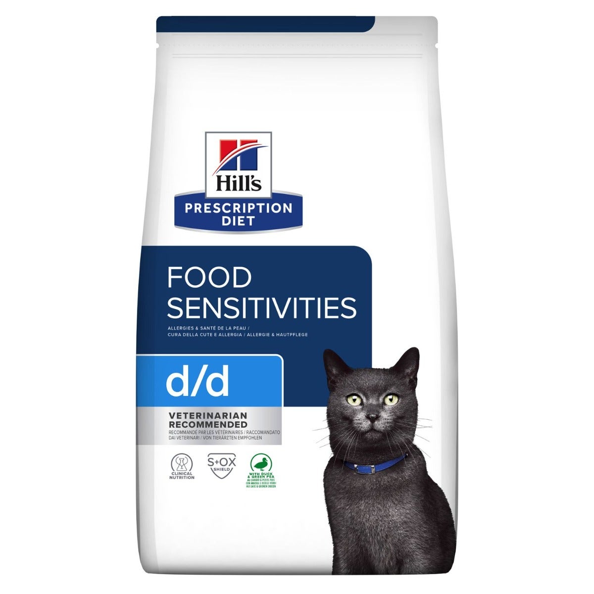 Hill's Prescription Diet D/D Crocchette Di Anatra E Riso Per Gatti Sacco 1,5kg-0