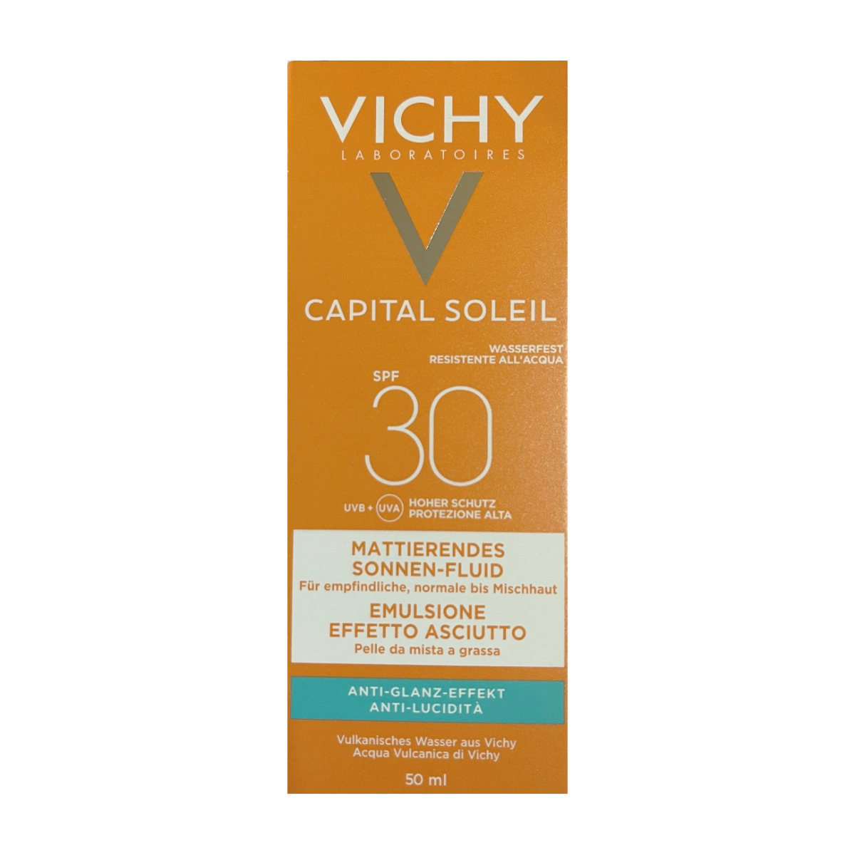 Vichy Capital Soleil Emulsione Anti-Lucidità Effetto Asciutto SPF 30 50 ml-8