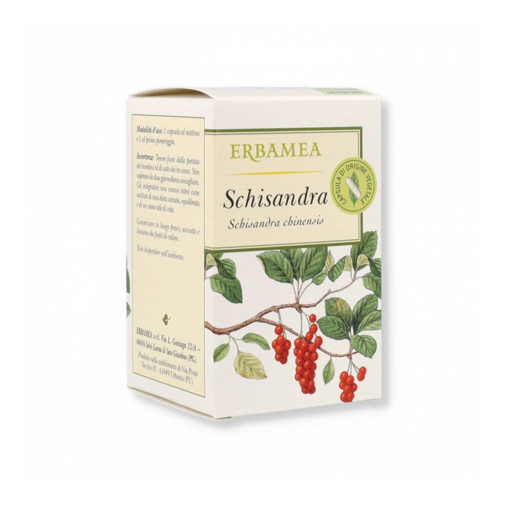Erbamea Schisandra 50 Capsule Vegetali-1