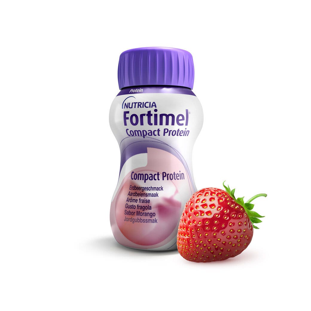 Fortimel Compact Protein Cool Frutti Rossi 4x125ml-3
