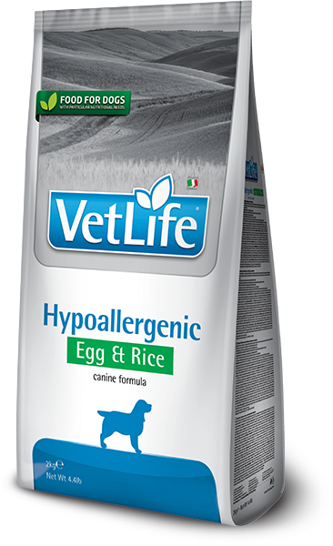 Farmina Vet Life Hypoallergenic Egg E Rice Cibo Secco Per Cani Sacco 2Kg-2
