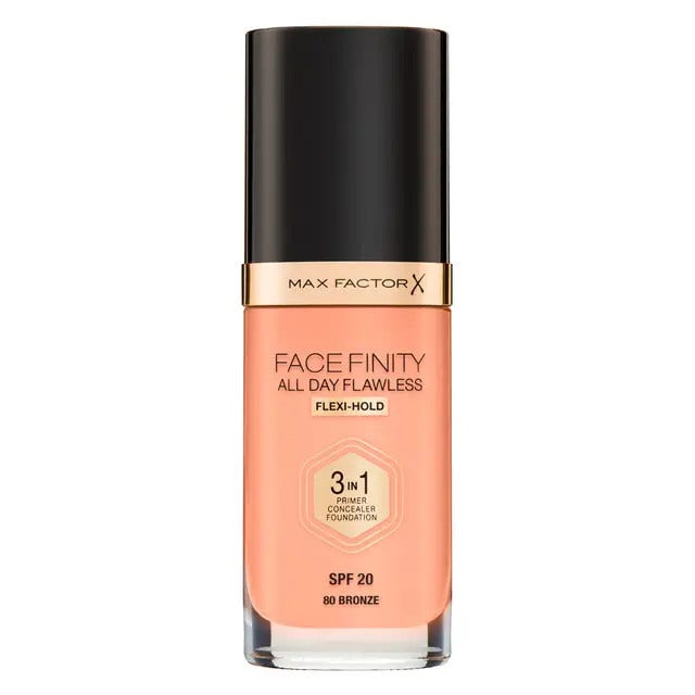 Max Factor Fondotinta Facefinity All Day Flawless 3In1 80 Bronze-4