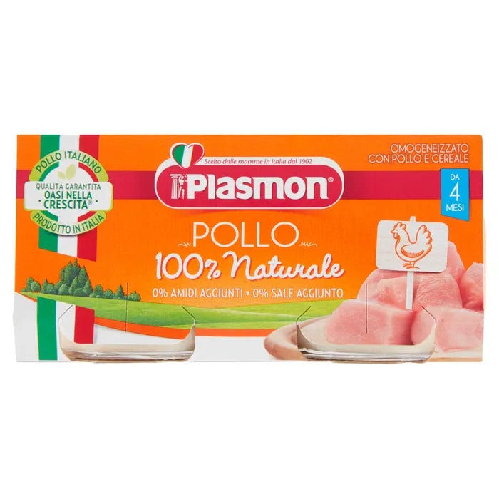 Plasmon Omogeneizzato Pollo 12x80g-1