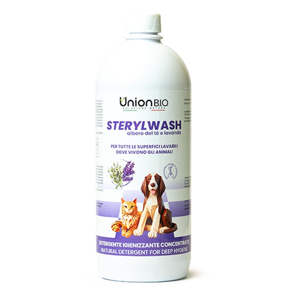 Sterylwash Detergente Igienizzante Naturale Concentrato Per Superfici Albero Del Tè/Lavanda 1 Litro-4