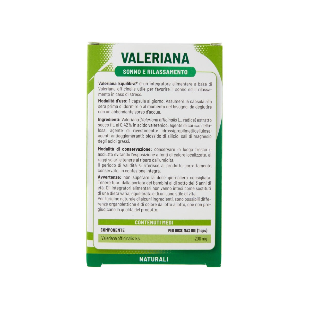 Equilibra Valeriana 30 Capsule-4