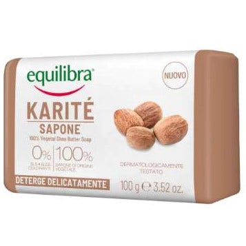 Equilibra Sapone Naturale Karité 100ml-2
