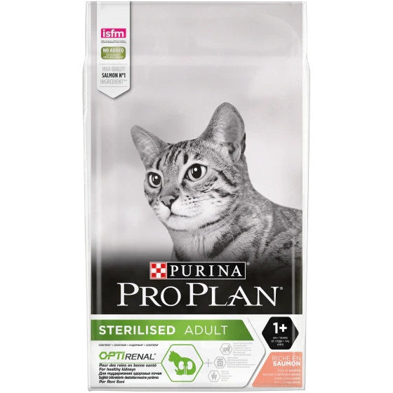 Purina Pro Plan Sterilised Gatto Crocchette Salmone Sacco 10kg-1