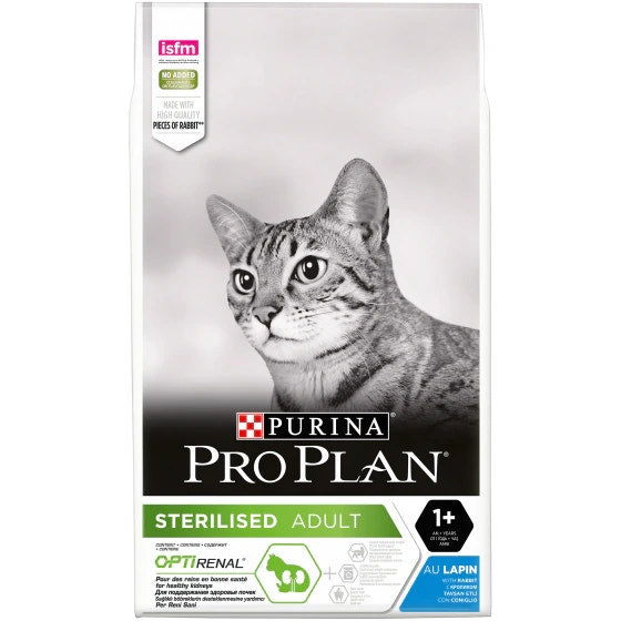 Purina Pro Plan Sterilised Gatto Crocchette Coniglio Sacco 10kg-1