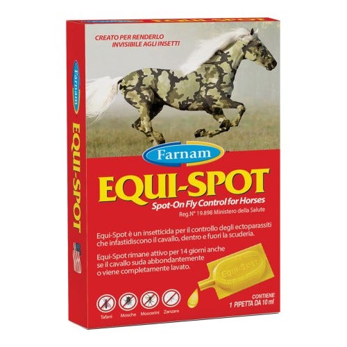 Chifa Equi-Spot Insetticida Per Cavalli 1 Pipetta da 10ml-1