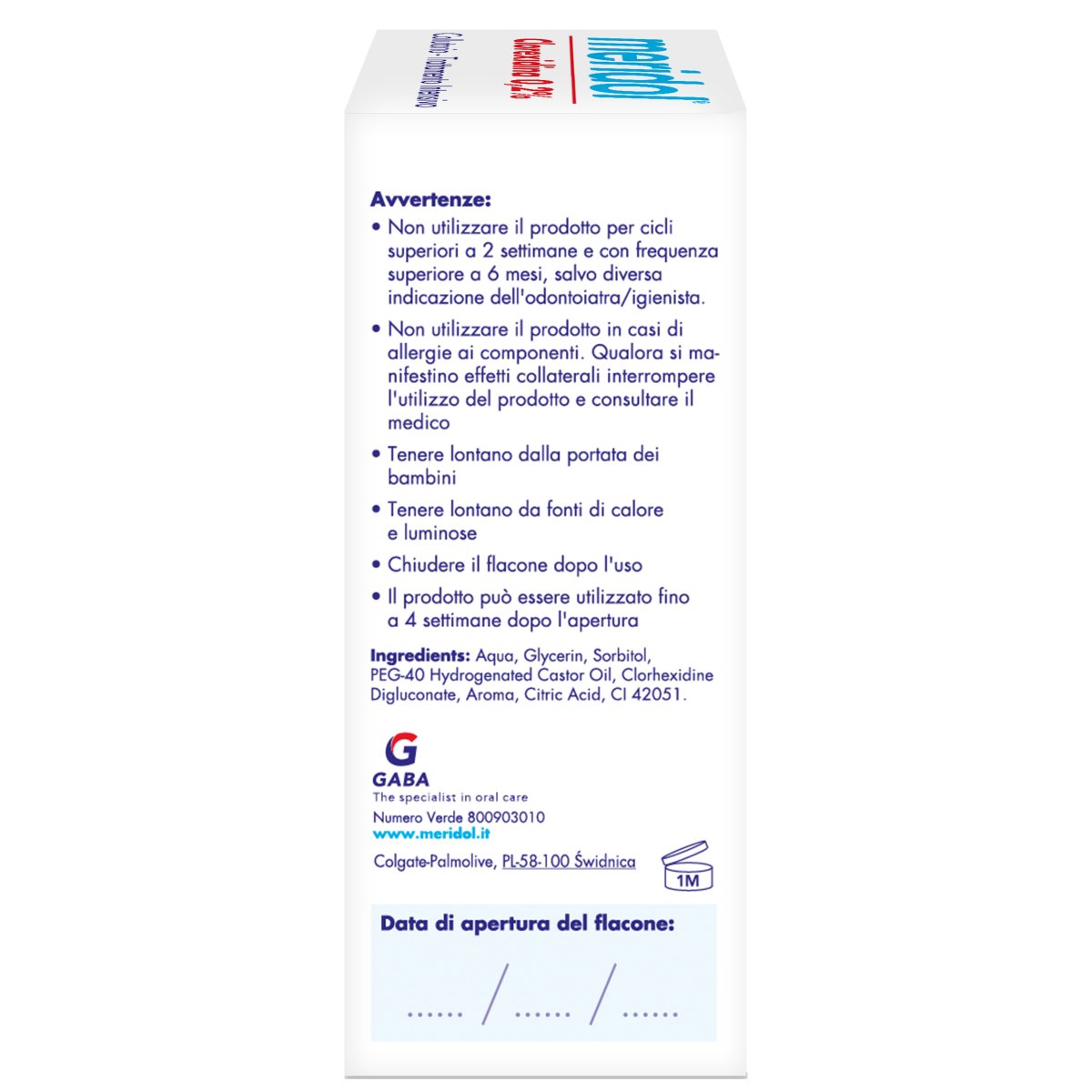 Meridol Collutorio Clorexidina 0,2% 300ml-9