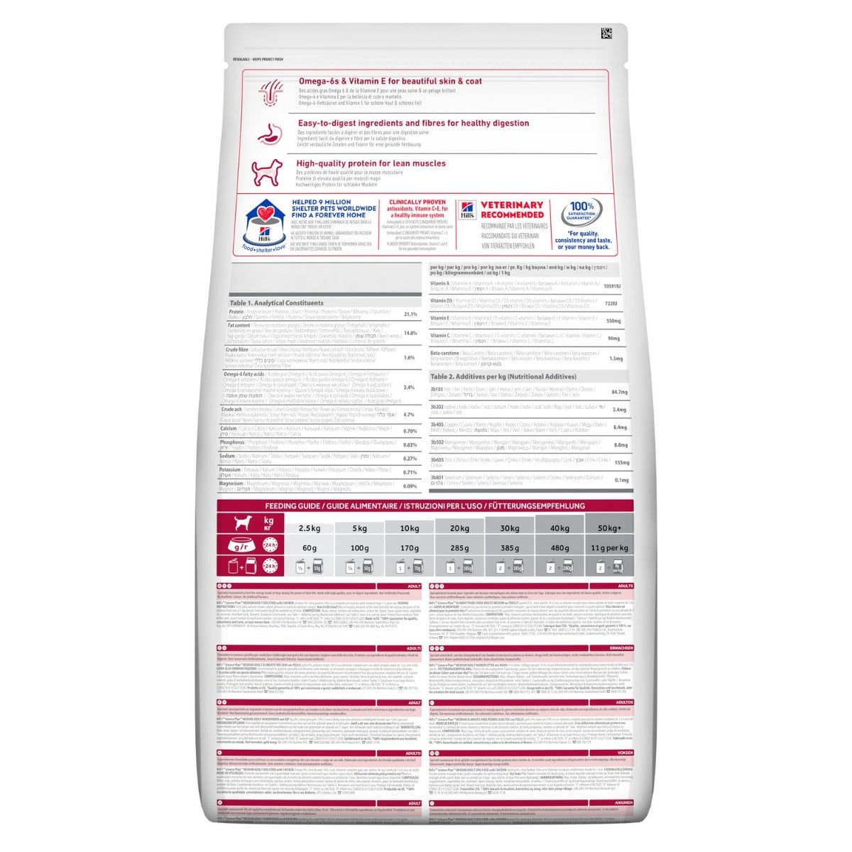 Hill's Science Plan Medium Croccantini Per Cani Adulti Con Pollo Sacco 2,5 Kg-2