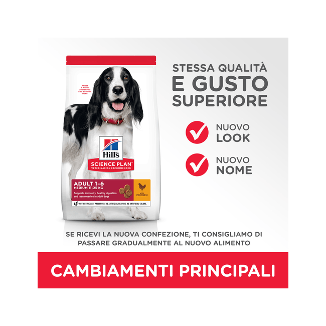 Hill's Science Plan Medium Croccantini Per Cani Adulti Con Pollo Sacco 2,5 Kg-4