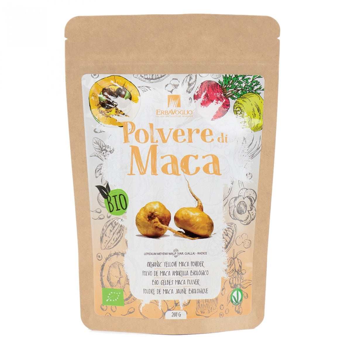 Maca Integrale Polvere Bio 200g-2