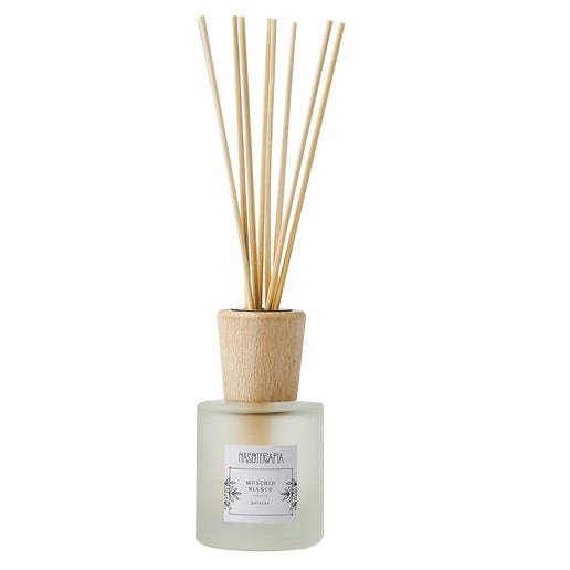 Nasoterapia Diffusore Bastoncini Muschio Bianco 100ml-2