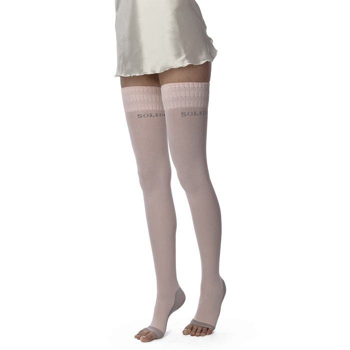 Solidea Night Wellness Taglia 4-L Nero Calza 70 Denari -5