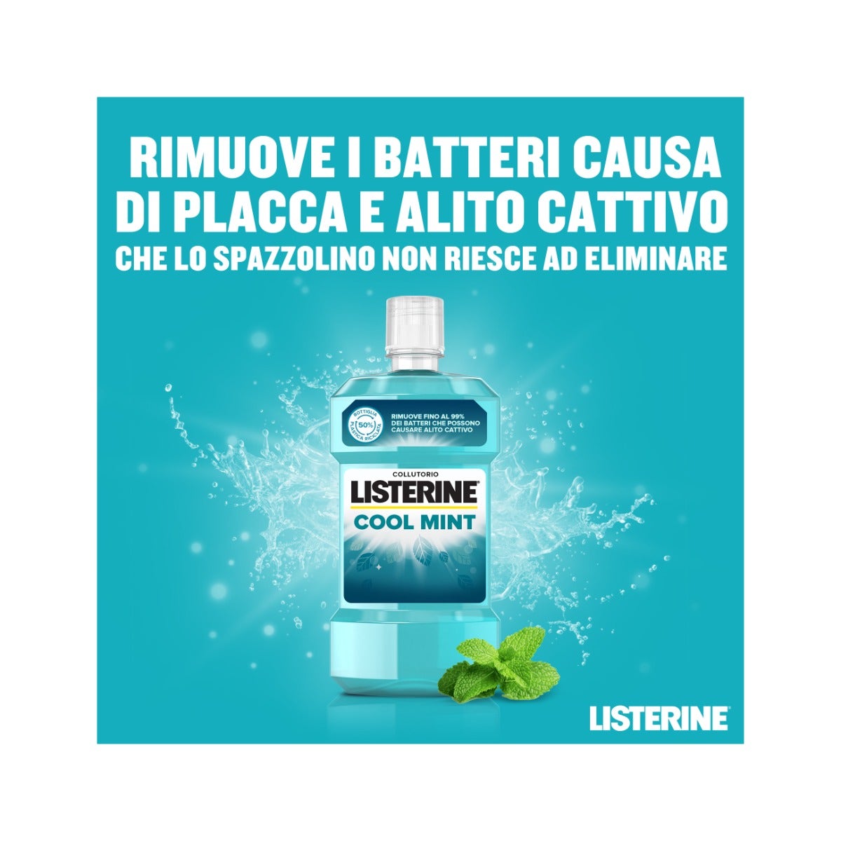 Listerine Cool Mint Collutorio 500ml-24