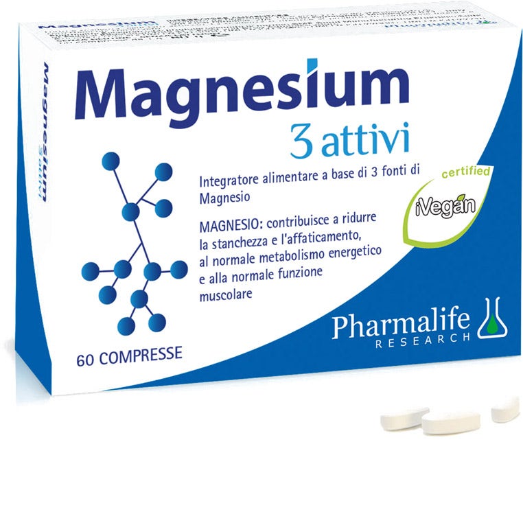 Pharmalife Magnesium 3 Attivi 60 Compresse-1
