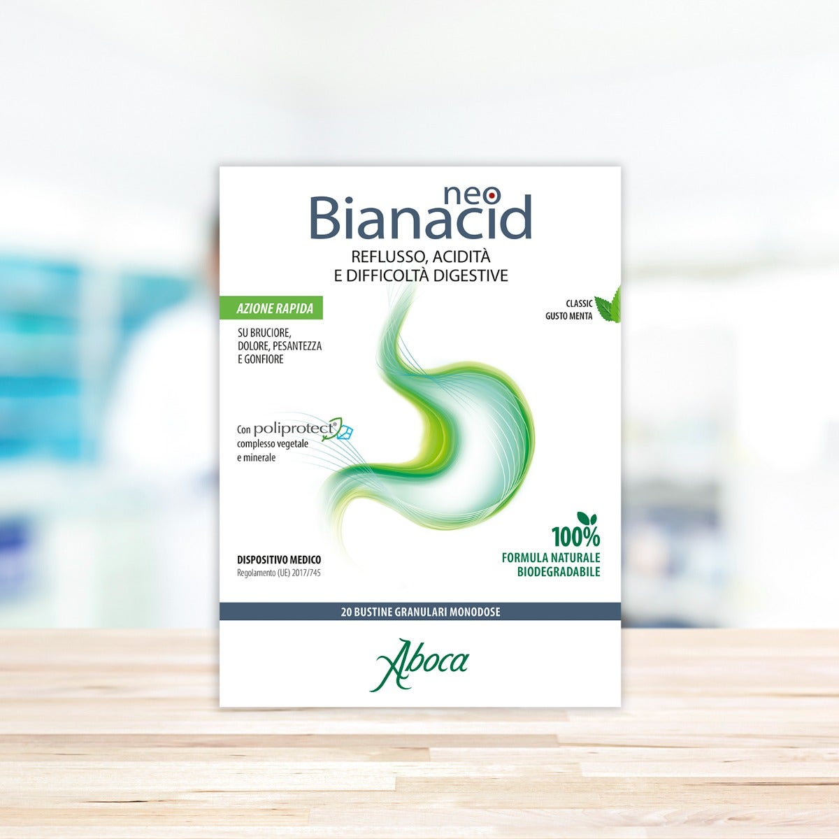 Aboca Neobianacid Acidità Reflusso 20 Buste Monodose-5