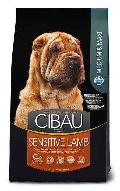 Cibau Sensitive Lamb Medium & Maxi Cibo Secco Per Cani Adulti Sacco 12 Kg-3