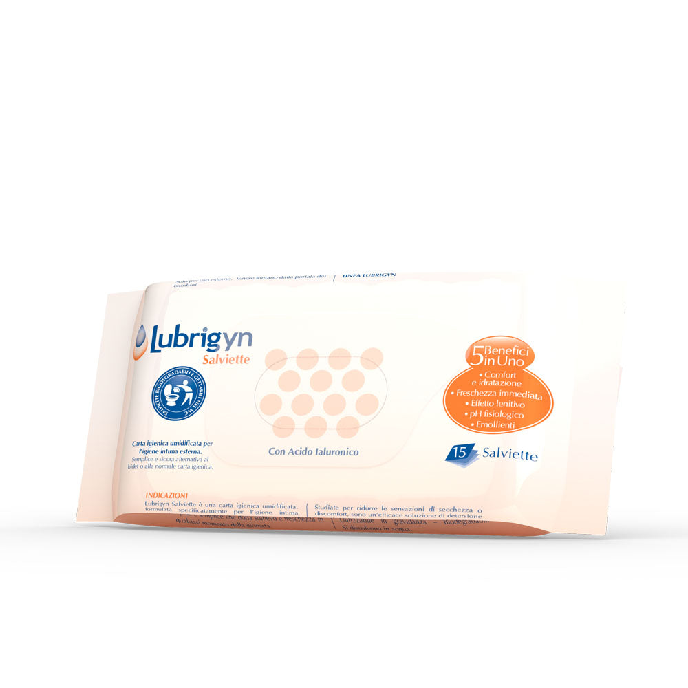 Lubrigyn Salviette Igiene Intima 15 Pezzi