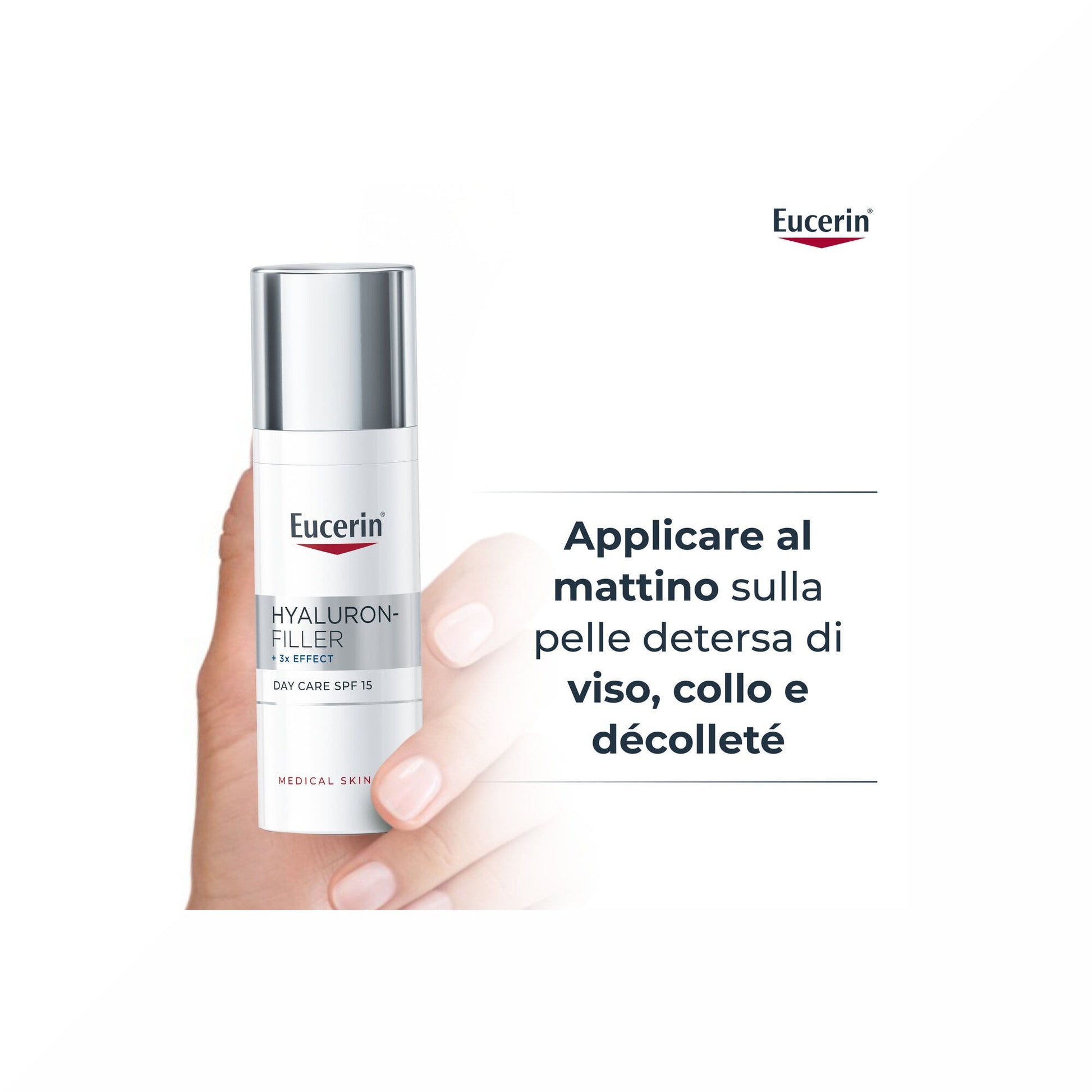 Eucerin Hyaluron-Filler Giorno Pelli Normali e Miste crema viso 50ml-8