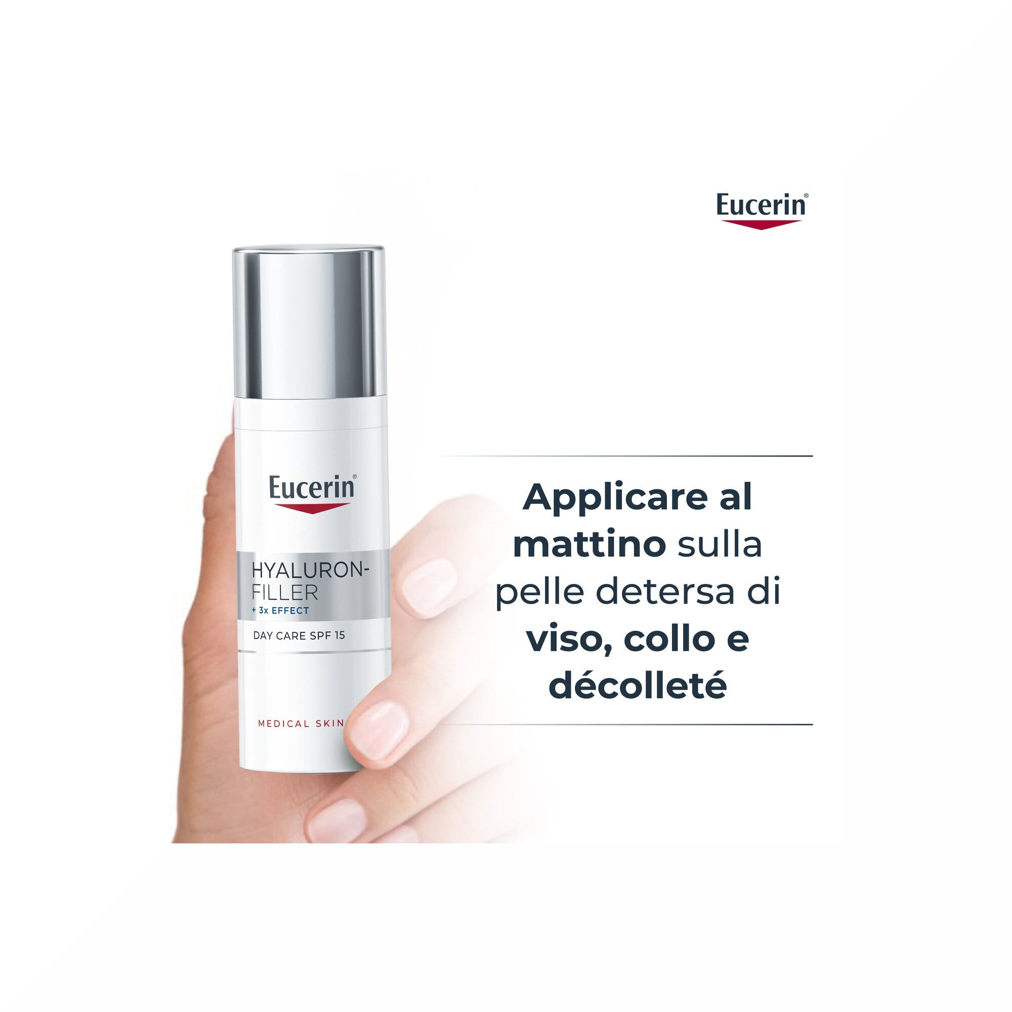 Eucerin Hyaluron-Filler Giorno Pelli Normali e Miste crema viso 50ml-8