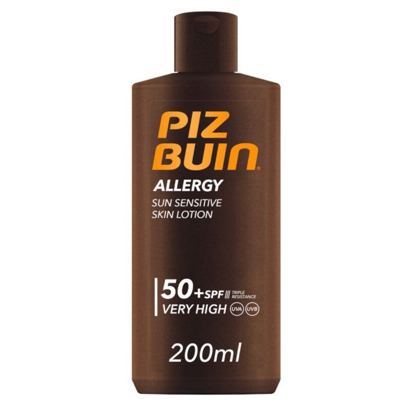 Piz Buin Allergy Lozione Fluida Corpo SPF50+ Protezione Molto Alta 200ml-2