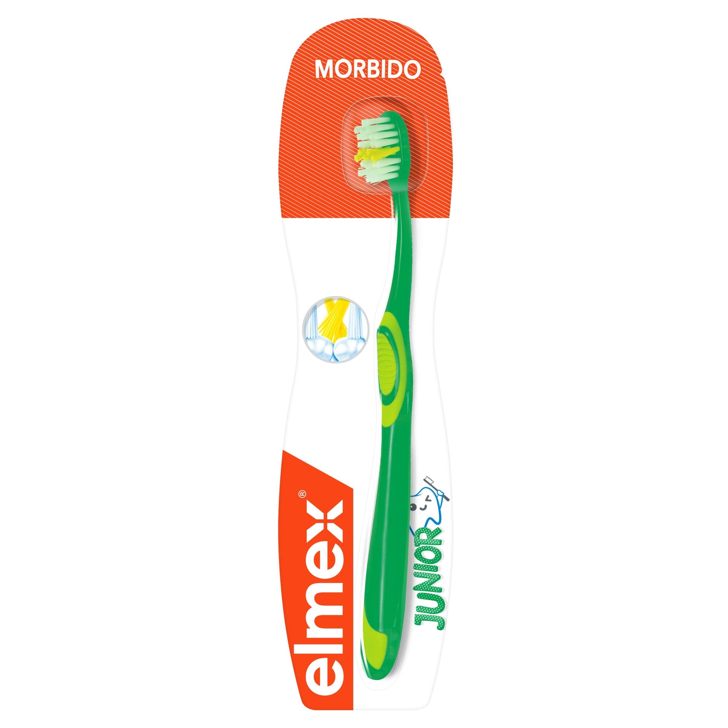 Elmex Spazzolino Junior 6/12 Anni Bambini Morbido -5