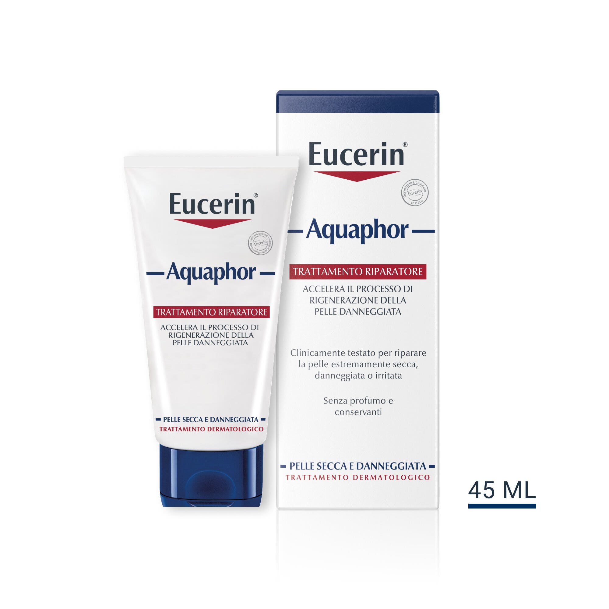 Eucerin Aquaphor Crema Riparatrice Pelli Danneggiate 45 ml-8
