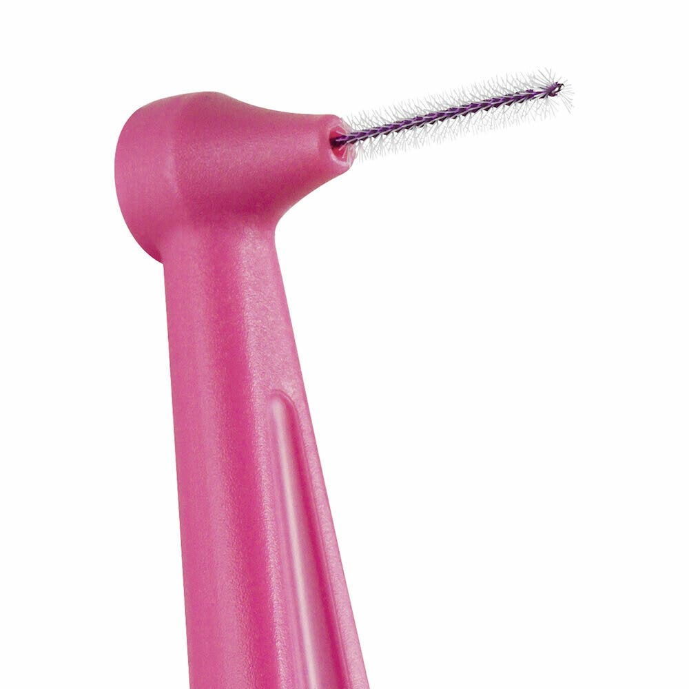 Tepe Angle Rosa Scovolino Angolato Per Pulizia Interdentale Misura Iso 0 Filo 0,4 Mm 6 Pezzi-3
