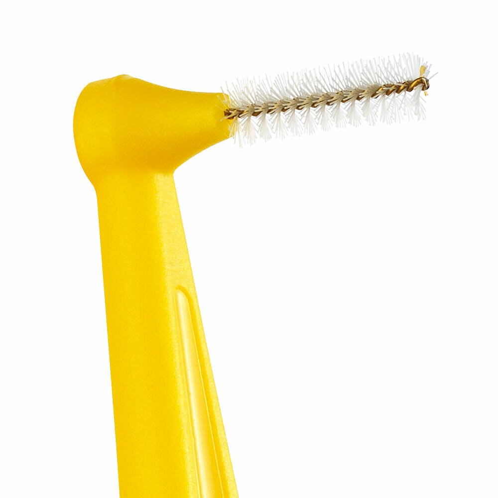 Tepe Angle Giallo Scovolino Angolato Per Pulizia Interdentale Misura Iso 4 Filo 0,7 Mm 6 Pezzi-3