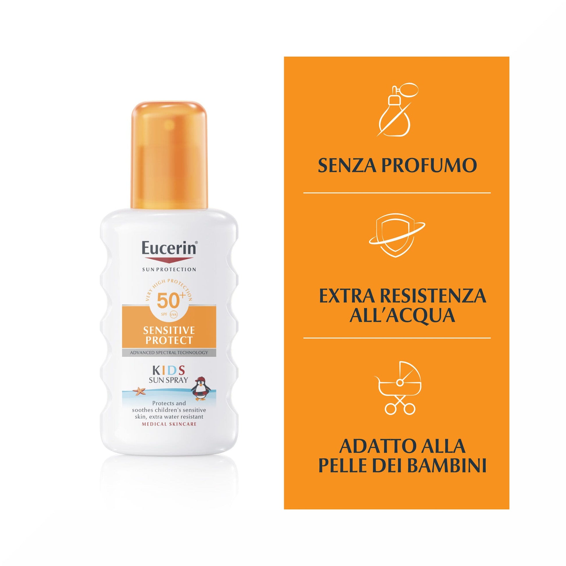 Eucerin Sunsensitive Protect Kids Sun Spray SPF50+ 200ml-3